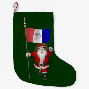 Sinterklaas met aftekening van Cleveland Kleine Kerstsok