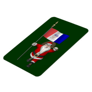 Sinterklaas met aftekening van Cleveland Magneet