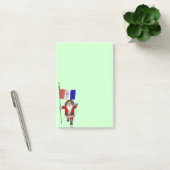 Sinterklaas met aftekening van Cleveland Post-it® Notes (Kantoor)