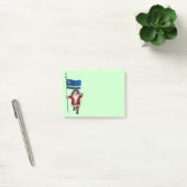 Sinterklaas met aftekening van Curaçao Post-it® Notes (Kantoor)