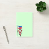 Sinterklaas met aftekening van de Filipijnen Post-it® Notes (Kantoor)