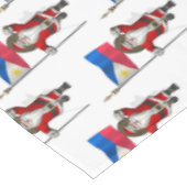 Sinterklaas met aftekening van de Filipijnen Tafelkleed (Gekanteld)