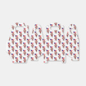 Sinterklaas met aftekening van de Verenigde Staten Bedankdoosjes (Uitgevouwen)