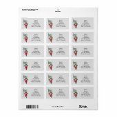 Sinterklaas met aftekening van Delaware Etiket (Full Sheet)
