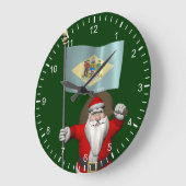 Sinterklaas met aftekening van Delaware Grote Klok (Hoek)