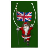 Sinterklaas met aftekening van het Verenigd Konink Klein Cadeauzakje (Achterkant)