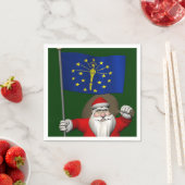 Sinterklaas met aftekening van Indiana Servetten (Insitu)