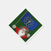 Sinterklaas met aftekening van Indiana Servetten (Hoek)