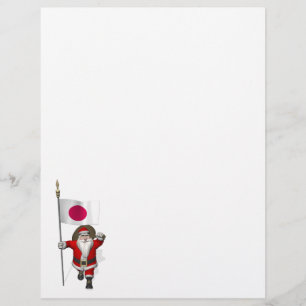 Sinterklaas met aftekening van Japan