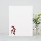 Sinterklaas met aftekening van Japan (Staand voorkant)