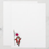 Sinterklaas met aftekening van Japan (Voorkant / Achterkant)