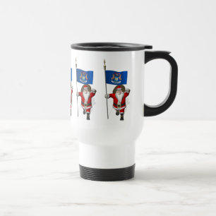 Sinterklaas met aftekening van Michigan Reisbeker