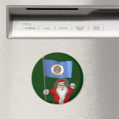 Sinterklaas met aftekening van Minnesota Magneet (Insitu (Vaatwasser))