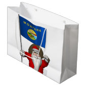 Sinterklaas met aftekening van Montana Groot Cadeauzakje (Voorkant Gekanteld)