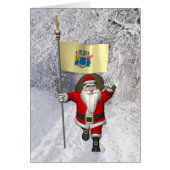 Sinterklaas met aftekening van New Jersey (Voorkant)