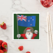 Sinterklaas met aftekening van Nieuw-Zeeland Servet (Insitu)