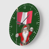 Sinterklaas met aftekening van Peru Grote Klok (Hoek)