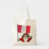 Sinterklaas met aftekening van Peru Tote Bag (Voorkant)