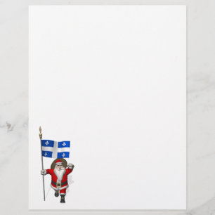 Sinterklaas met aftekening van Québec CDN