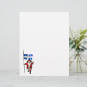 Sinterklaas met aftekening van Québec CDN (Staand voorkant)