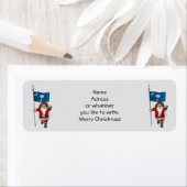 Sinterklaas met aftekening van South Carolina Etiket (Insitu)