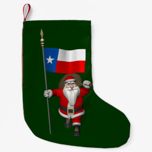 Sinterklaas met aftekening van Texas Kleine Kerstsok