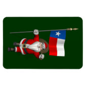 Sinterklaas met aftekening van Texas Magneet (Horizontaal)