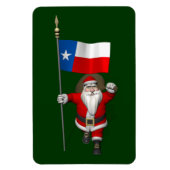 Sinterklaas met aftekening van Texas Magneet (Verticaal)