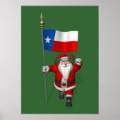 Sinterklaas met aftekening van Texas Poster (Voorkant)