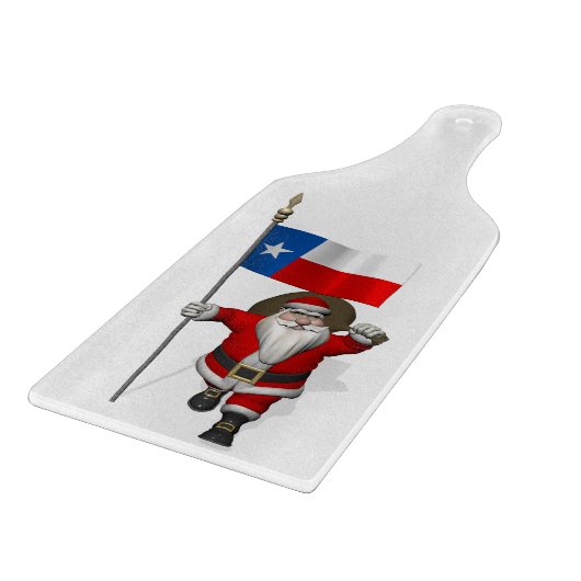 Sinterklaas met aftekening van Texas Snijplank (Hoek)