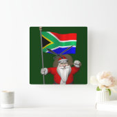 Sinterklaas met aftreden uit Zuid-Afrika Vierkante Klok (Huis)