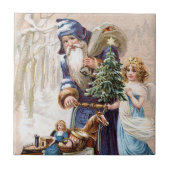 Sinterklaas met Angel Tegeltje (Voorkant)