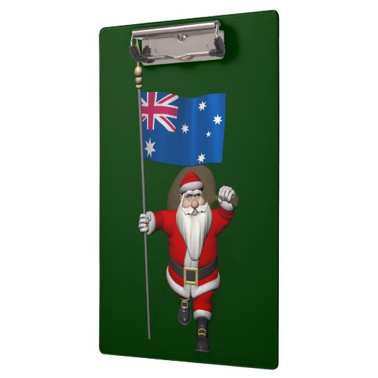 Sinterklaas met Australische aftekening Klembord (Links)
