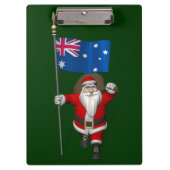 Sinterklaas met Australische aftekening Klembord (Voorkant)