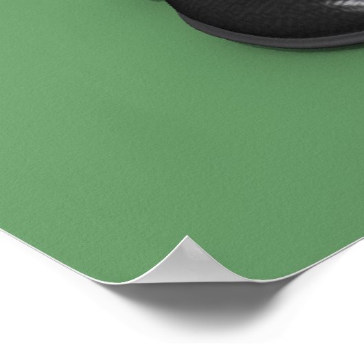 Sinterklaas met Big Melon Poster (Hoek)