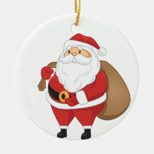 Sinterklaas met blikken Cadeaus Keramisch Ornament
