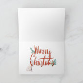 Sinterklaas met bootjes kaart (Binnen)