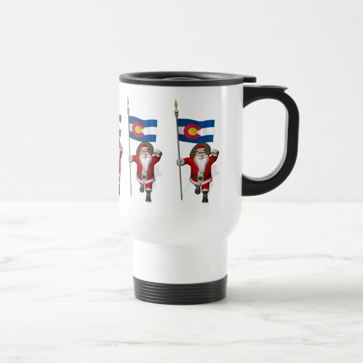 Sinterklaas met bordje van Colorado Reisbeker (Rechts)