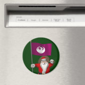 Sinterklaas met bordje van Phoenix Magneet (Insitu (Vaatwasser))