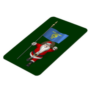 Sinterklaas met borduurwerk magneet
