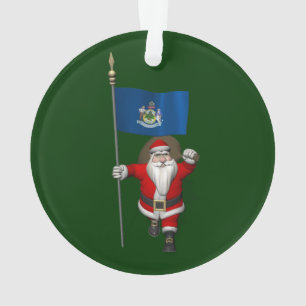 Sinterklaas met borduurwerk ornament