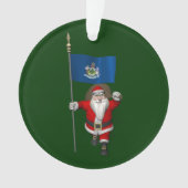 Sinterklaas met borduurwerk ornament (voorkant)