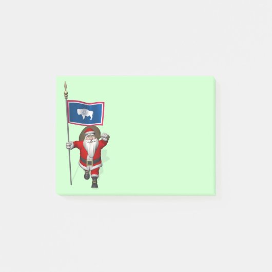 Sinterklaas met borduurwerk post-it® notes (Voorkant)