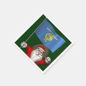 Sinterklaas met borduurwerk servetten (Hoek)