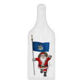 Sinterklaas met borduurwerk snijplank (Voorkant)