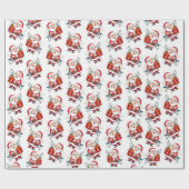 Sinterklaas met Cadeau Cadeaupapier (Vlak)