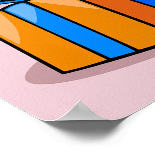 Sinterklaas met Cadeaus en een zak Poster (Hoek)