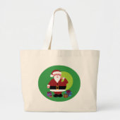 Sinterklaas met Cadeaus Grote Tote Bag (Voorkant)