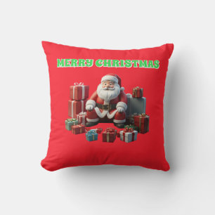 Sinterklaas met cadeaus kussen