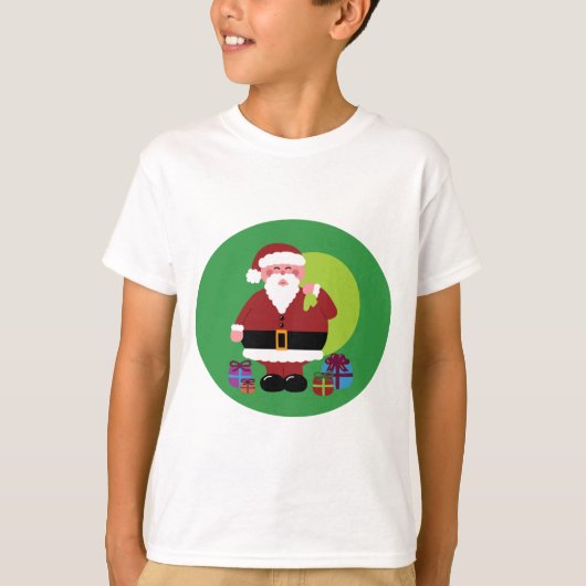 Sinterklaas met Cadeaus T-shirt (Voorkant)